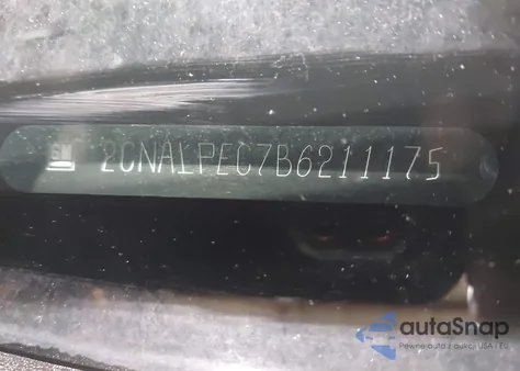 2011 Chevrolet Equinox 2Lt z USA, uszkodzony, nr VIN 2CNALPEC7B6211175